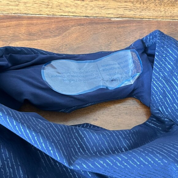 Amoressa Women's Sanskrit Kuta Maillot One-Piece Swimsuit Navy Stripe Size 10 - Picture 10 of 16